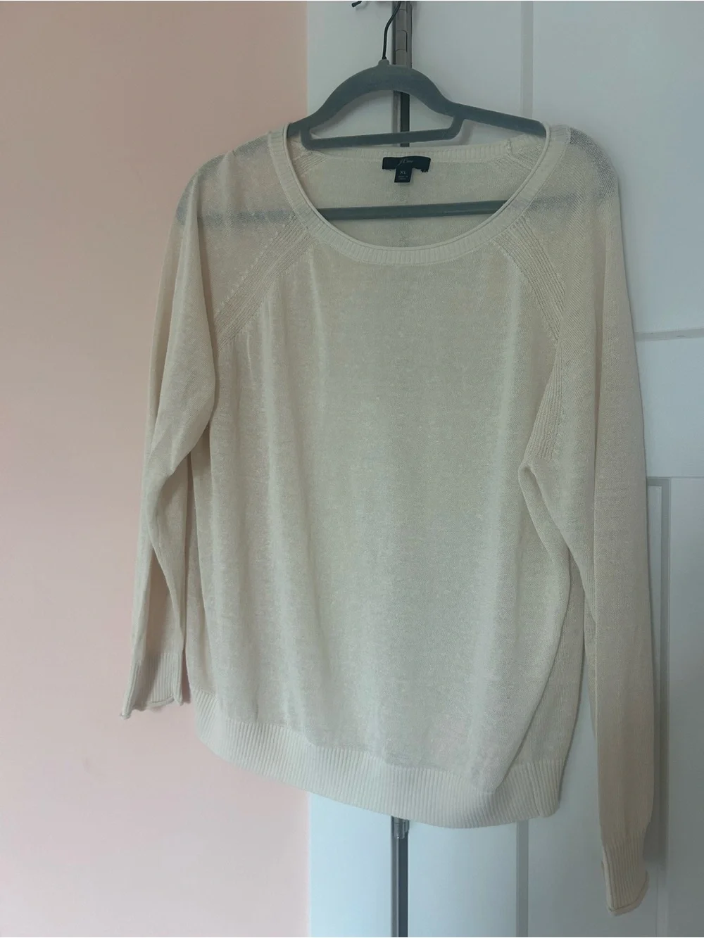 J. Crew lightweight linen-blend sweater